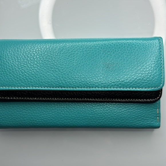 Vera Pelle multi color soft Italian leather long wallet - Picture 13 of 13